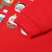 Комбинезон с шапочкой Крошка Я "Зимние котики", рост 80-86 см