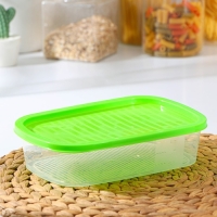 Набор пищевых контейнеров «BioFresh», 3 шт: 500 мл, 1 л, 1.6 л, цвет прозрачный, крышки МИКС Набор пищевых контейнеров «BioFresh», 3 шт: 500 мл, 1 л, 1.6 л, цвет прозрачный, крышки МИКС