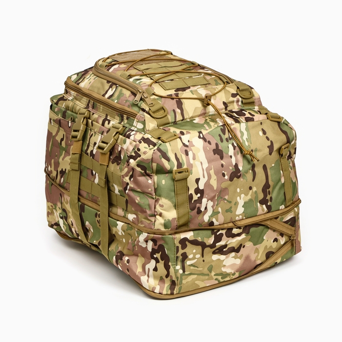 Рюкзак туристический "Аdventure" мужской, 70 л, oxford, камуфляж мультикам