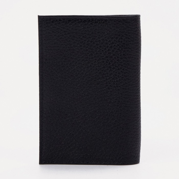 Обложка для паспорта, цвет чёрный