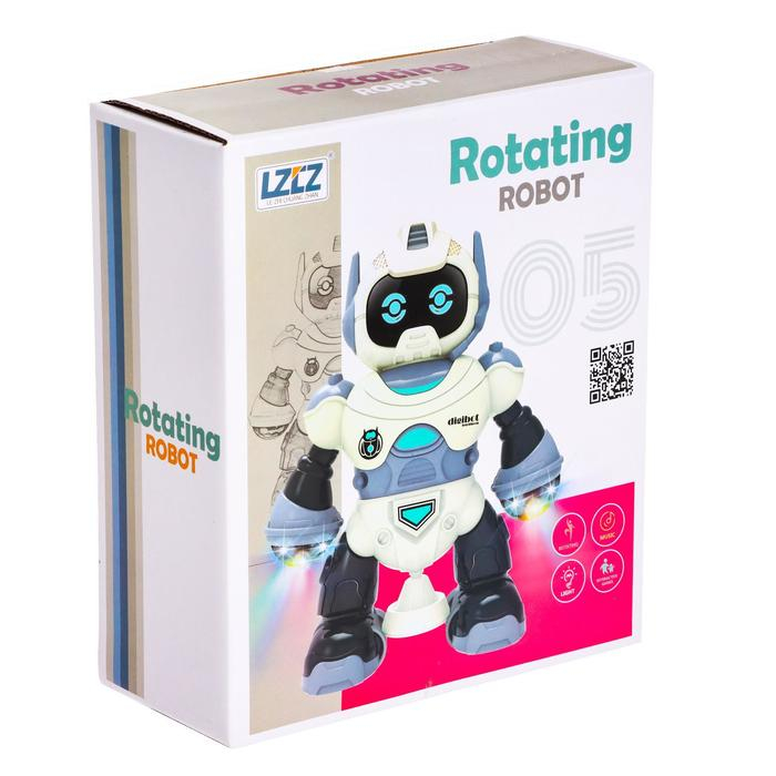 Робот &laquo;Брейкер&raquo;, световые и звуковые эффекты, работает от батареек, МИКС