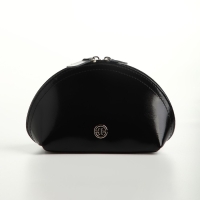 Косметичка на молнии TEXTURA, цвет чёрный Косметичка на молнии TEXTURA, цвет чёрный