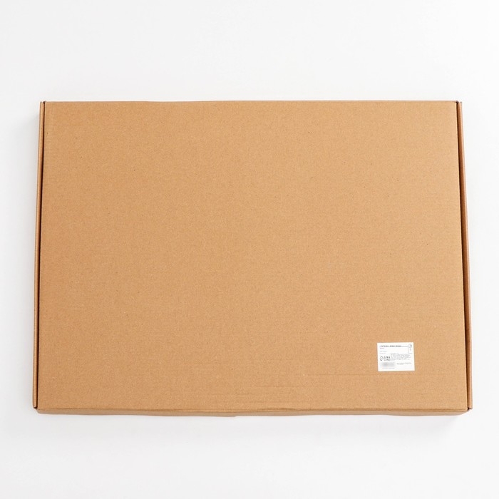 Лопатка перфорированная Priority, 115&times;35 см, с разборной ручкой, цвет коричневый