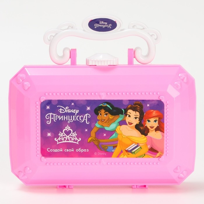 Набор для творчества и создания украшений &laquo;Бисероплетение&raquo; станок для плетения фенечек и браслетов, Принцессы