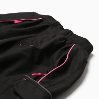 Брюки утеплённые для девочек, цвет чёрный, рост 152 см