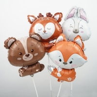 Шар фольгированный 13" мини-фигура «Медвежонок. Волшебный лес» Шар фольгированный 13" мини-фигура «Медвежонок. Волшебный лес»