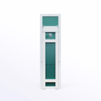 Зеркало "Белое" 45х160 см, напольное, ширина рамы 55мм Зеркало "Белое" 45х160 см, напольное, ширина рамы 55мм