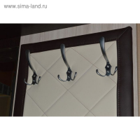 Вешалка Ольга 6, Ясень шимо светлый/Венге