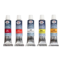 Краска акриловая в тубе, набор 10 цветов х 18 мл, Гамма "Студия", морозостойкая, в картонной коробке, 181020214