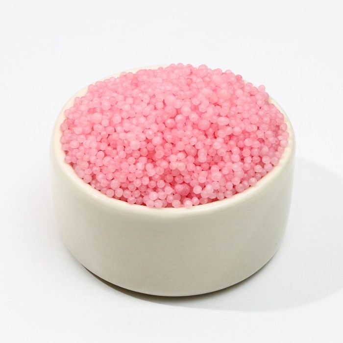 Жемчуг для ванны &laquo;Блистай!&raquo;, 180 г, аромат малинового мусса, ЧИСТОЕ СЧАСТЬЕ