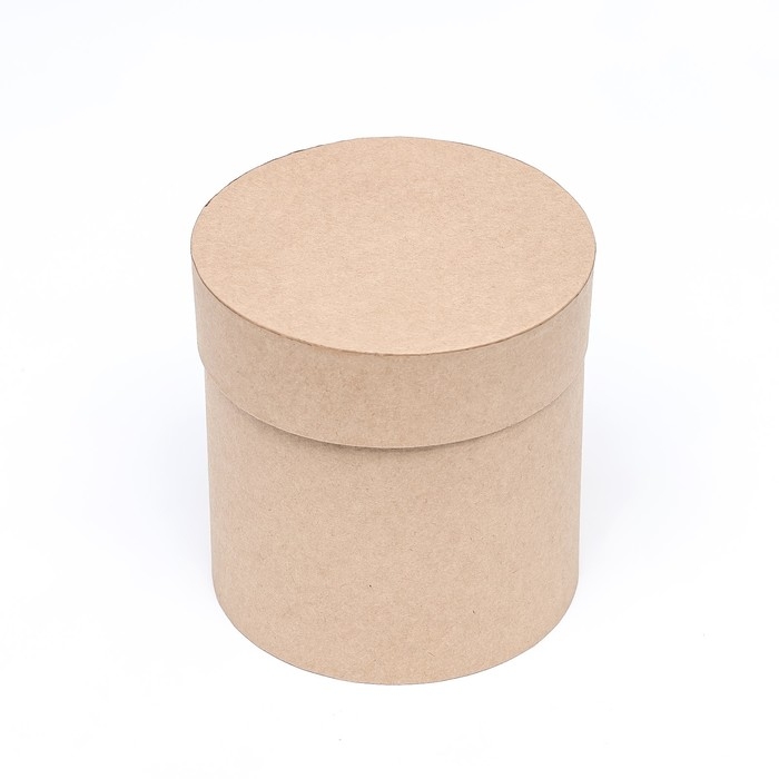 Набор круглых коробок 5 в 1 Набор круглых коробок 5 в 1 "Крафт однотонный", 20 х 20 - 14 х 14 см