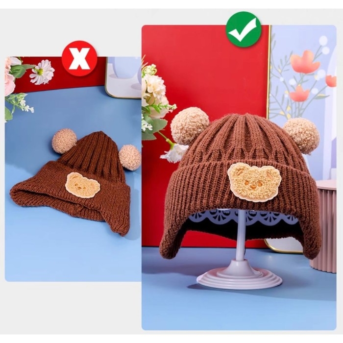 Подставка для шапок, 51 см обхват головы, 16&times;16&times;30 см, цвет белый