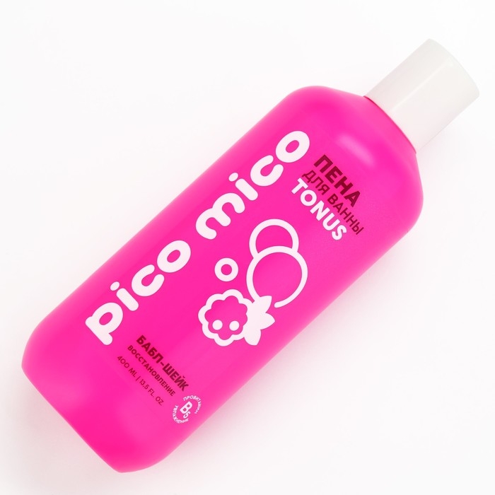 Пена для ванны, восстановление, 400 мл, аромат бабл-шейк, PICO MICO