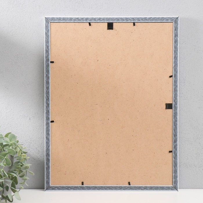 Фоторамка пластик "МИРАМ" 30х40 см, 261 белый (пластиковый экран)