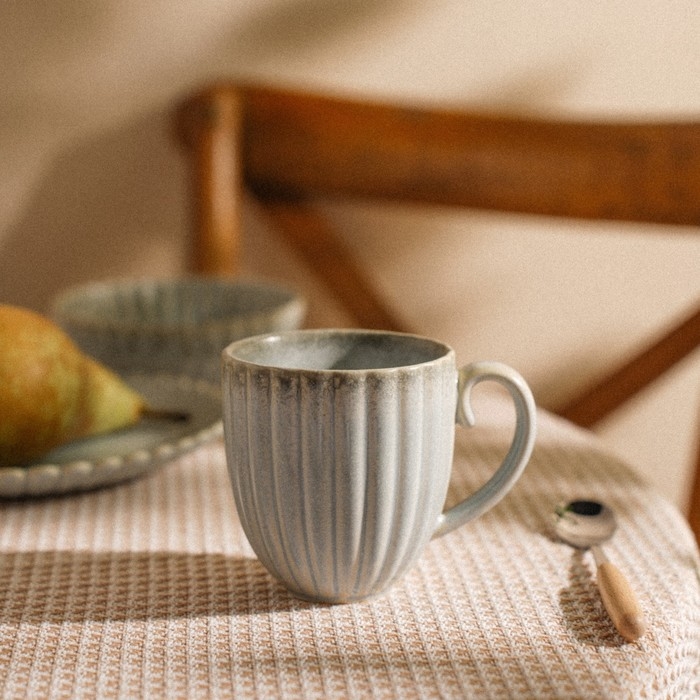 Кружка фарфоровая SL Home &laquo;Эхо Крита&raquo;, 300 мл, цвет голубой