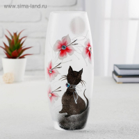 Ваза стекло "Кошка" 6, d-7.5см 10х26 см, v=1.7л Ваза стекло "Кошка" 6, d-7.5см 10х26 см, v=1.7л