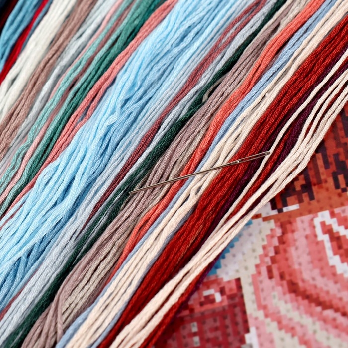 Вышивка крестиком &laquo;Пикник в Париже&raquo;, набор для творчества, 30 х 20 см