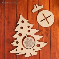 Сувенир «Елочка со снежинкой» на подставке Сувенир «Елочка со снежинкой» на подставке