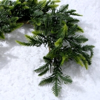 Декор &laquo;Ветвь мохнатой ели&raquo;