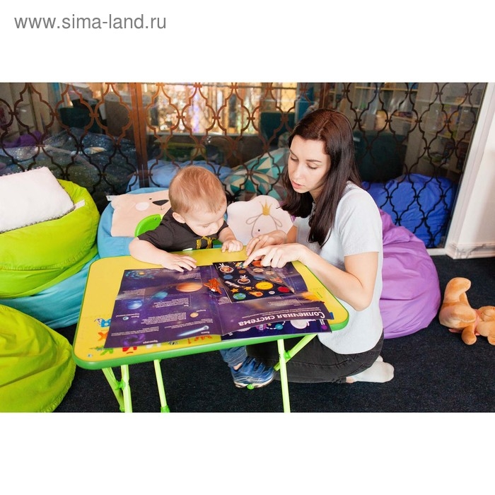 Активити книга &laquo;Удивительный космос&raquo;, 12 стр., с наклейками и игрушкой