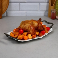 Блюдо «Розы», малое, фарфор, Иран Блюдо «Розы», малое, фарфор, Иран