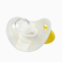 Соска - пустышка ортодонтическая «Цветы», +6 мес., цвет желтый Соска - пустышка ортодонтическая «Цветы», +6 мес., цвет желтый