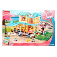 Конструктор Розовая мечта &laquo;Загородный коттедж&raquo;, 1029 деталей