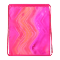 Мешок для обуви 420 х 340 мм, Calligrata МСО-5С, (мягкий полиэстер, плотность 210D), "Зиг-заг"