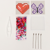 Термомозаика &laquo;Розовые мечты&raquo; с пинцетом, брелком