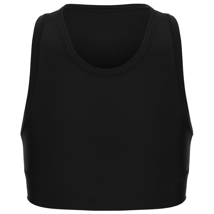 Топ-борцовка для гимнастики и танцев Grace Dance, р. 42, цвет чёрный