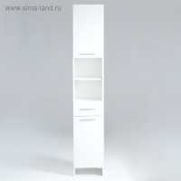 Пенал для ванной комнаты, белый, 33 х 33 х 185 см Пенал для ванной комнаты, белый, 33 х 33 х 185 см