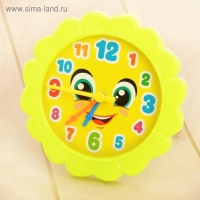 Обучающие часики &laquo;Изучаем время&raquo; с набором карточек &laquo;Мой день&raquo; и &laquo;Природные явления&raquo;, по методике Монтессори