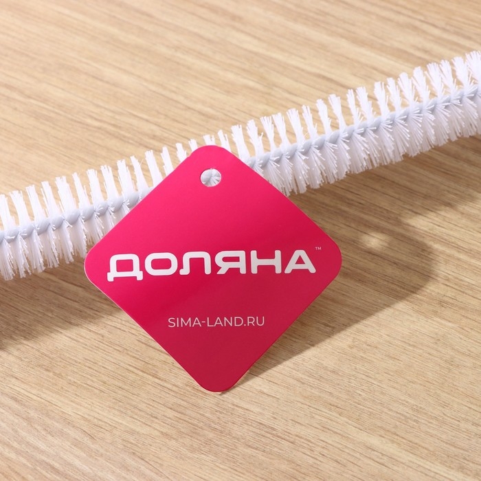 Ёрш чистящий гибкий Доляна, 71&times;2,5 см, цвет МИКС