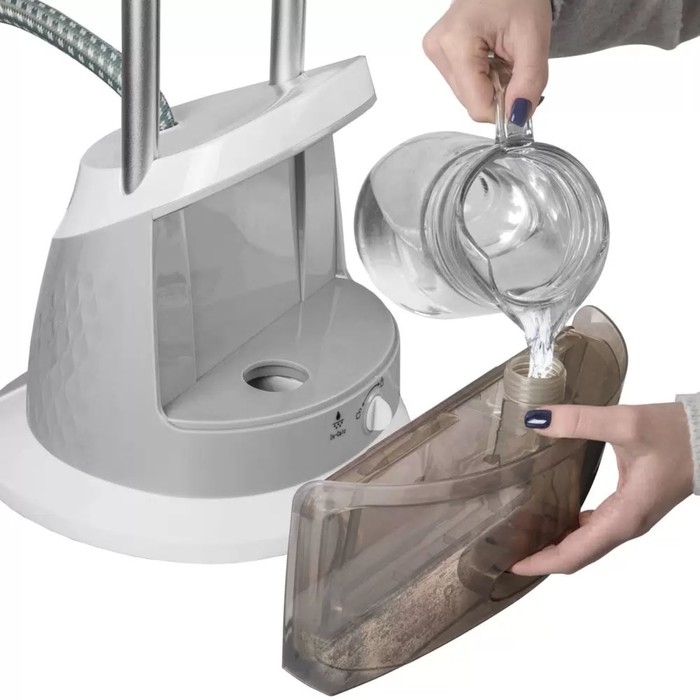 Отпариватель VLK Rimmini 8000, напольный, 2000 Вт, 1.6 л, 45 г/мин, серый Отпариватель VLK Rimmini 8000, напольный, 2000 Вт, 1.6 л, 45 г/мин, серый