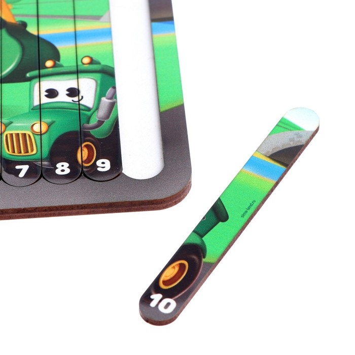 Логический пазл &laquo;Машинки-помощники&raquo;