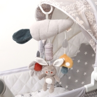 Подвеска - погремушка «Зайка Бонни», пищит, шуршит, на кроватку, коляску, Крошка Я Подвеска - погремушка «Зайка Бонни», пищит, шуршит, на кроватку, коляску, Крошка Я