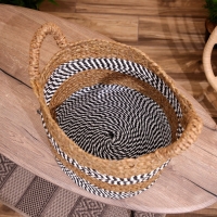 Корзина плетёная 35х35х40 см