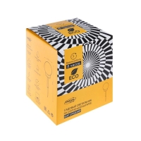 Садовый светильник на солнечной батарее &laquo;Средний шар&raquo;, 15 &times; 38 &times; 15 см, 4 LED, свечение белое