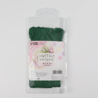 Набор ниток мулине №3818, 8 &plusmn; 1 м, 6 шт, цвет малахитовый