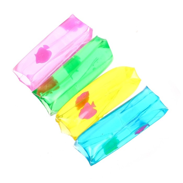 Мялка &laquo;Попробуй удержи&raquo; рыбки с водой, цвета МИКС