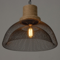 Люстра BayerLux "Райбен" 1хЕ27 черный 44х44х60см