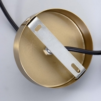 Светильник BayerLux "Леонтия" Е27 40Вт черный 6х6х40-140см