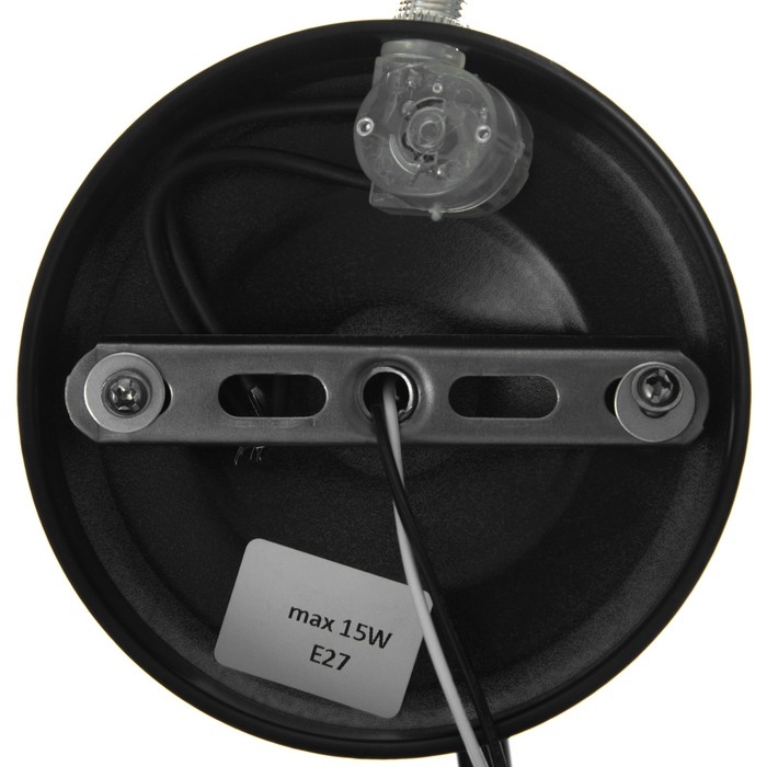 Бра "Онлайн" (цвет.) 1х15Вт Е27 МОДЕЛЬ:BR 02085 черный 10,5х15х27см