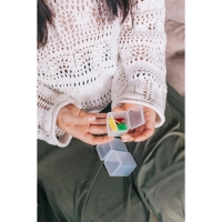 Контейнеры для хранения мелочей, 4 &times; 4 &times; 4,7 см, 3 шт