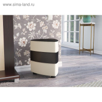 Банкетка НОРД, Тёмно-Коричневый/Белый БАШ