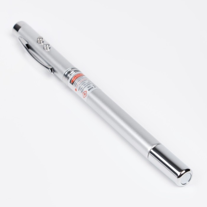 Лазерная указка, выдвижная, 3 в 1: 670 нм, 3 LR44, красный луч, 15 х 1 см Лазерная указка, выдвижная, 3 в 1: 670 нм, 3 LR44, красный луч, 15 х 1 см