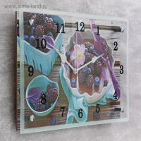 Часы настенные, серия: Кухня, "Ежевика", 25х35 см Часы настенные, серия: Кухня, "Ежевика", 25х35 см