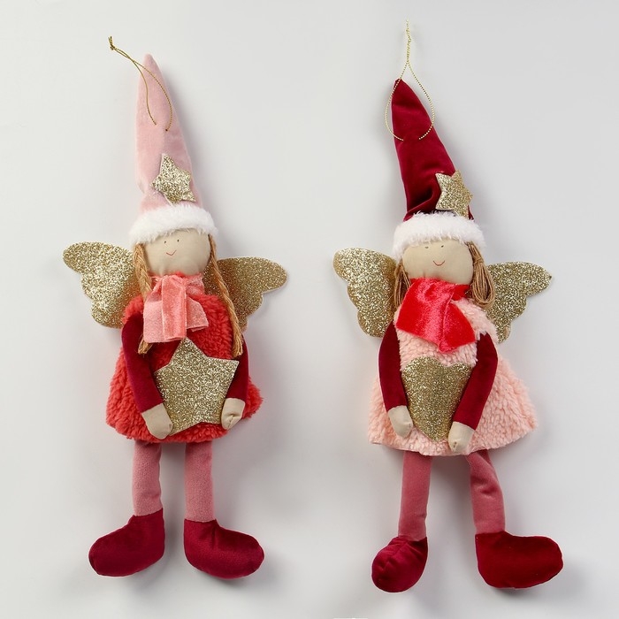 Кукла на подвесе &laquo;Ангел&raquo;, виды МИКС, цвет красный