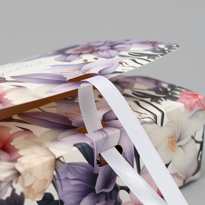 Коробка подарочная складная, упаковка, &laquo;Для тебя&raquo;, 16.5 х 12.5 х 5 см