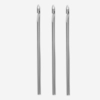 Крючок люневильский, со сменными иглами №0,7/0,9/1,2 мм, цвет МИКС Крючок люневильский, со сменными иглами №0,7/0,9/1,2 мм, цвет МИКС